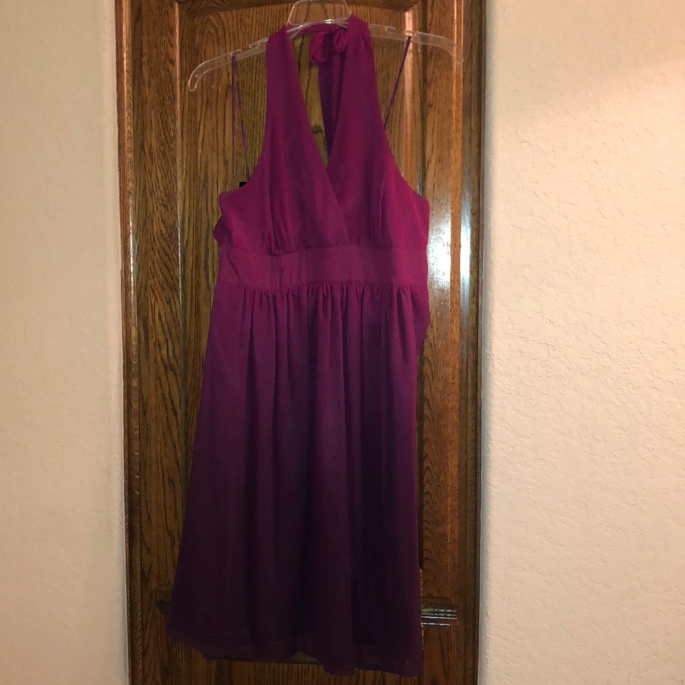 New with tags Express halter dress Ombré